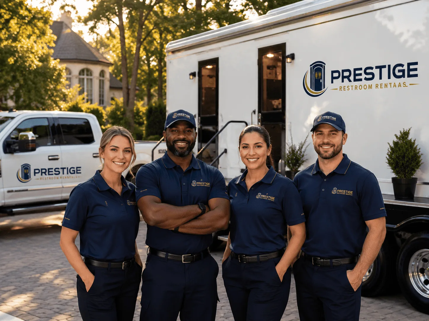 Trusted Luxury Portable Restrooms company in Applegate, MI